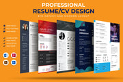 I will design editable professional and eye catchy resume